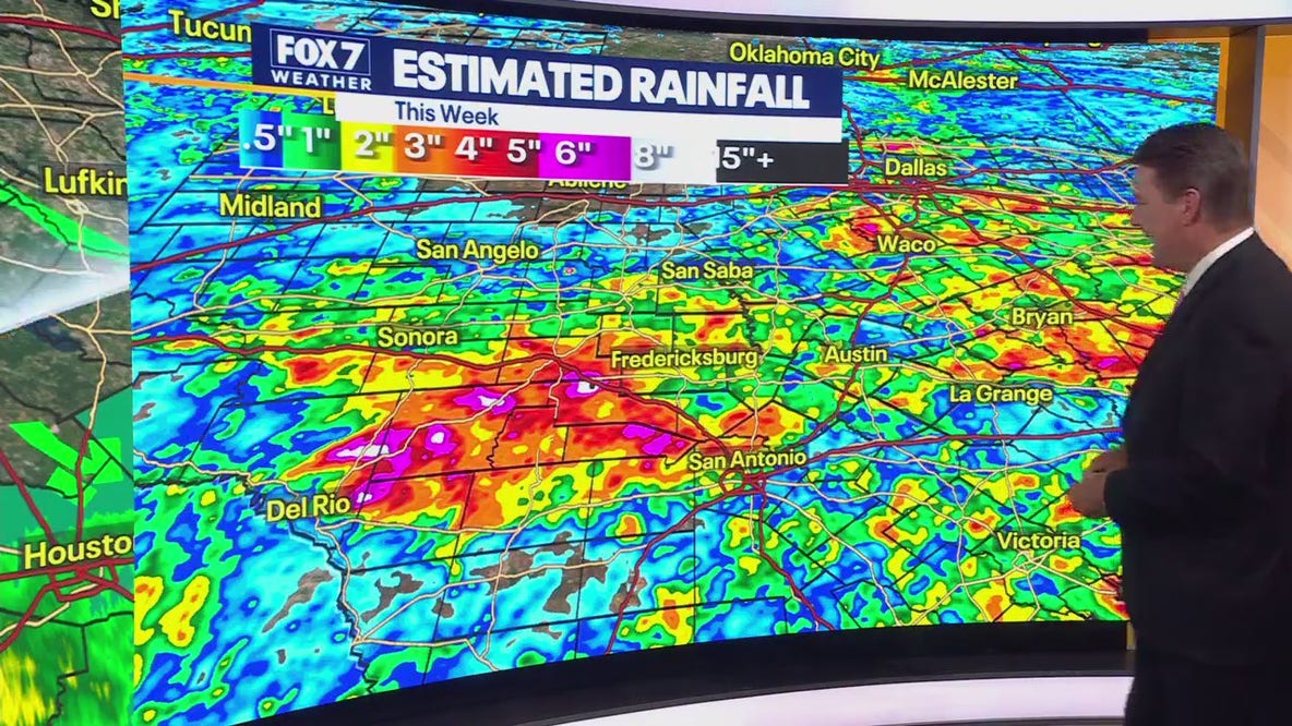Austin weather: More scattered showers